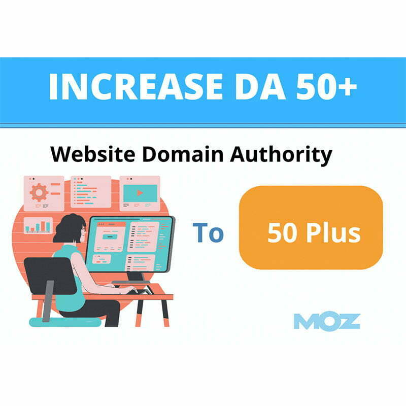 domain authority increase