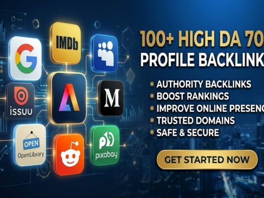 profile backlinks