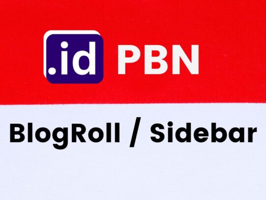Indonesian pbn blogroll